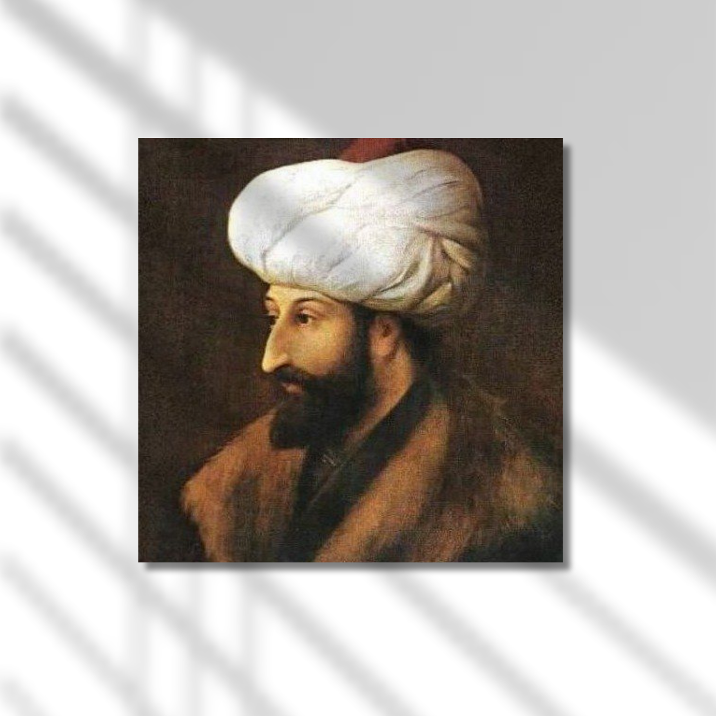 Fatih Sultan Mehmet Kanvas Tablo