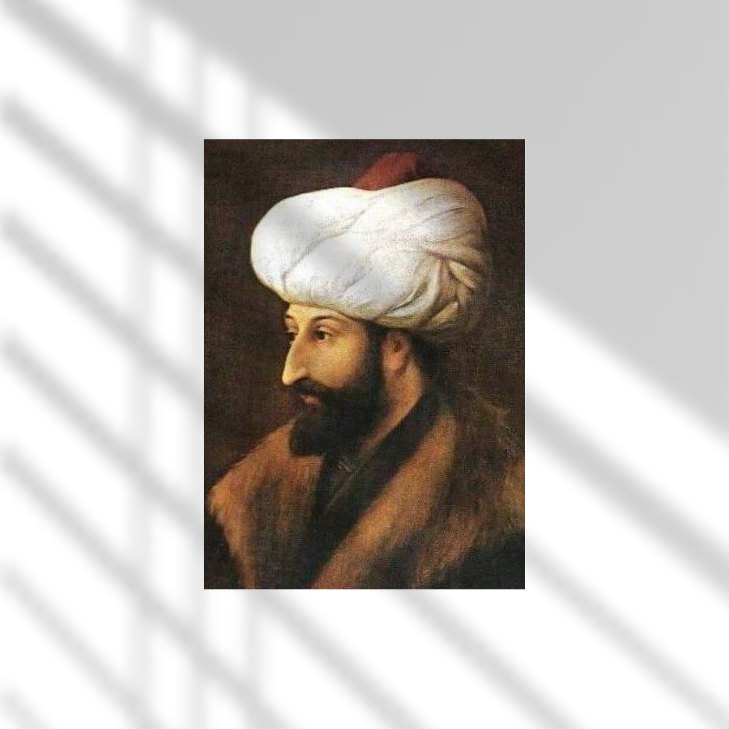 Fatih Sultan Mehmet Kanvas Tablo