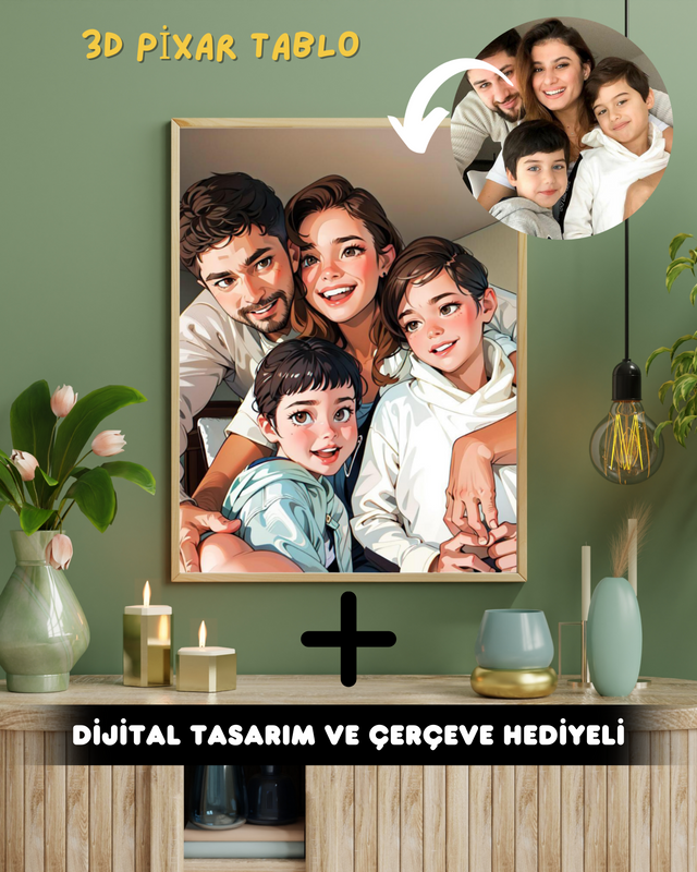 3D Sevgi Tablosu