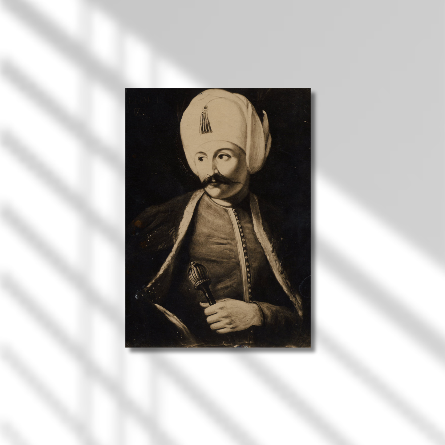 Yavuz Sultan Selim Kanvas Tablo