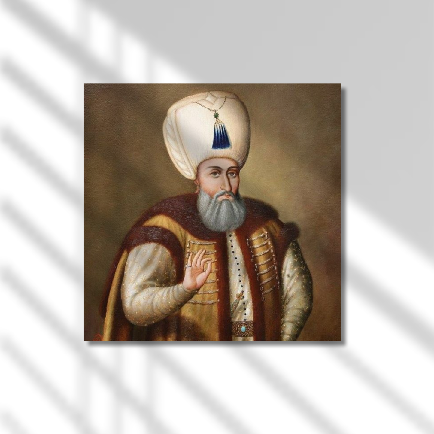 Kanuni Sultan Süleyman Kanvas Tablo