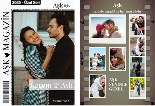 Kişiye Özel Aşk Dergisi