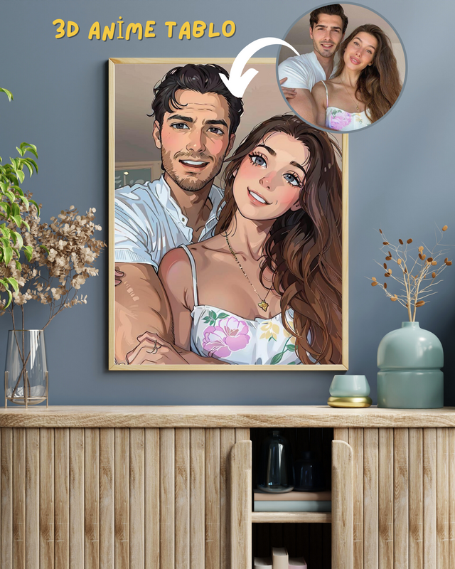 3D Sevgi Tablosu