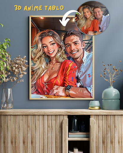 3D Sevgi Tablosu