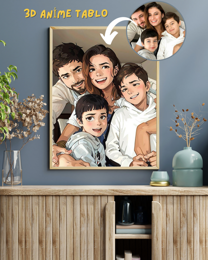 3D Sevgi Tablosu