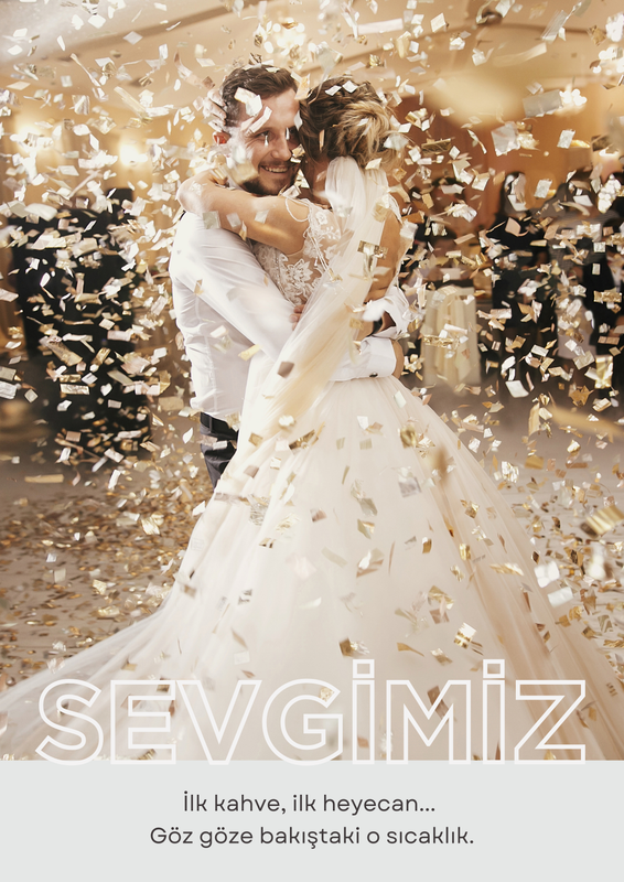 Kişiye Özel Düğün Dergisi