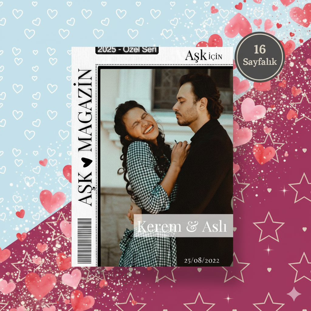 Kişiye Özel Aşk Dergisi